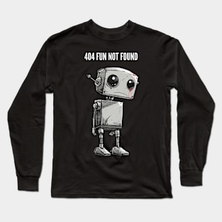 404 Fun Not Found v1 Long Sleeve T-Shirt